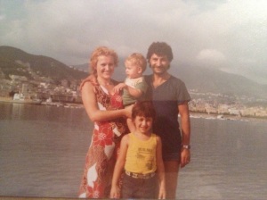 My family at the seaside, early 80's